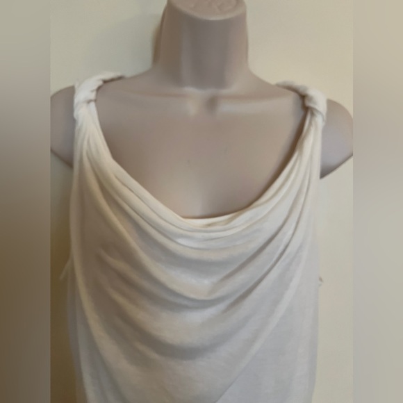 Elie Tahari Draped Twisted Neckline Tank --Softest! - Picture 7 of 11